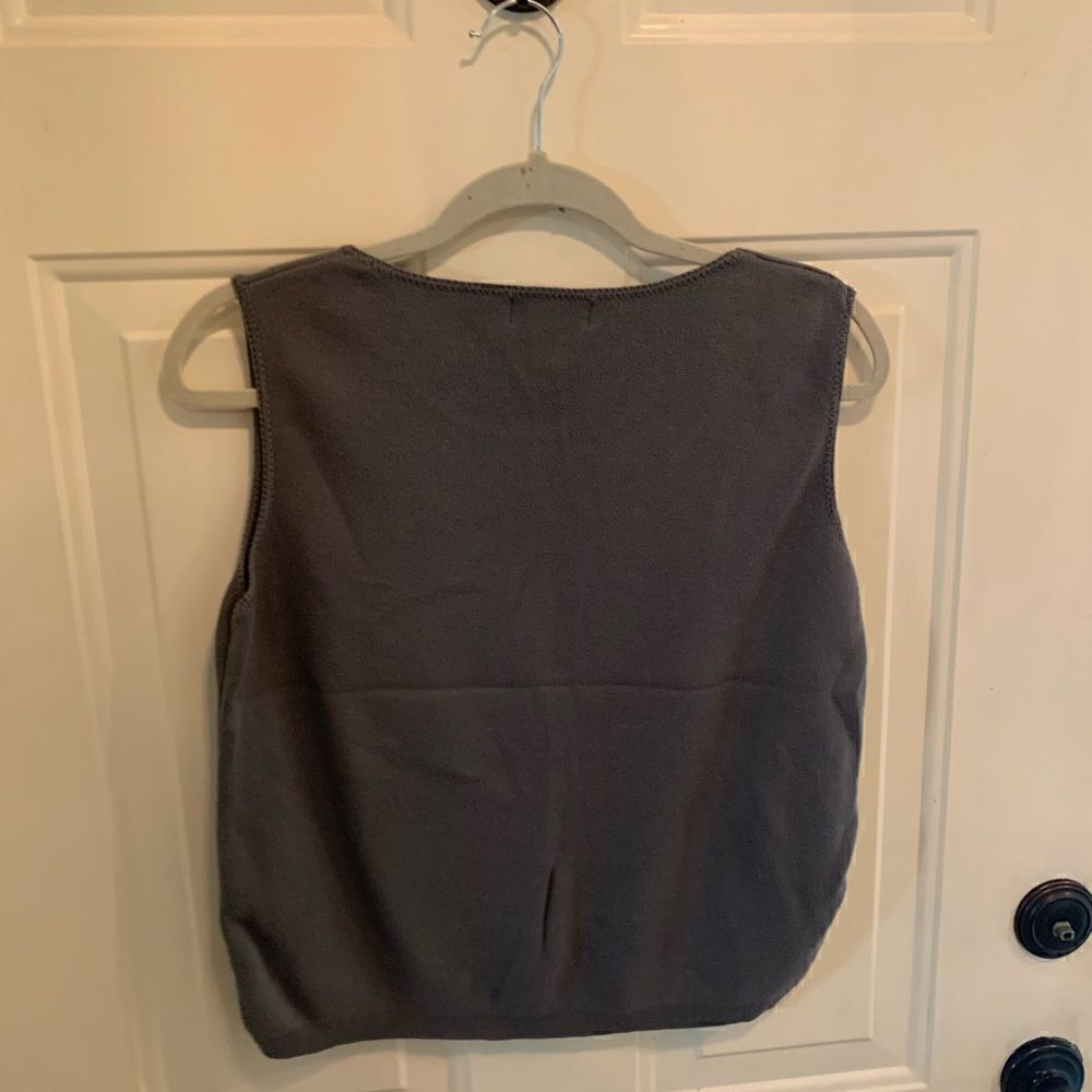 J Jill Gray Shell / Tank size S - Picture 2 of 5